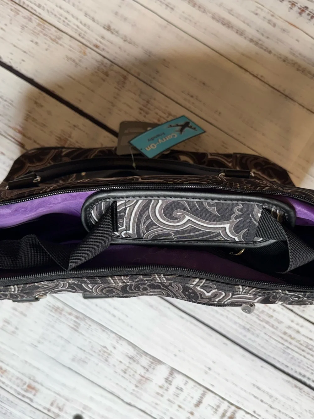 NWT CALPAK Zanny Legacy 21” Rolling Laptop Tote Carry-On Travel Bag